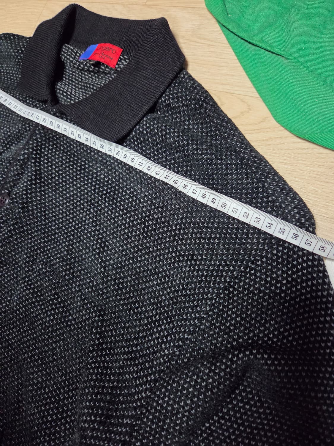 UNGARO PARIS 울 카라 니트 블랙  상품이미지7