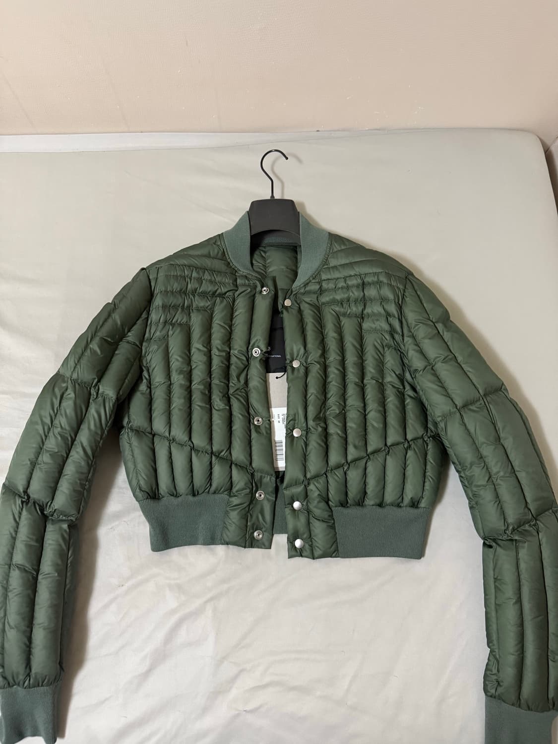 21fw 릭오웬스 크롭 경량패딩 상품이미지1