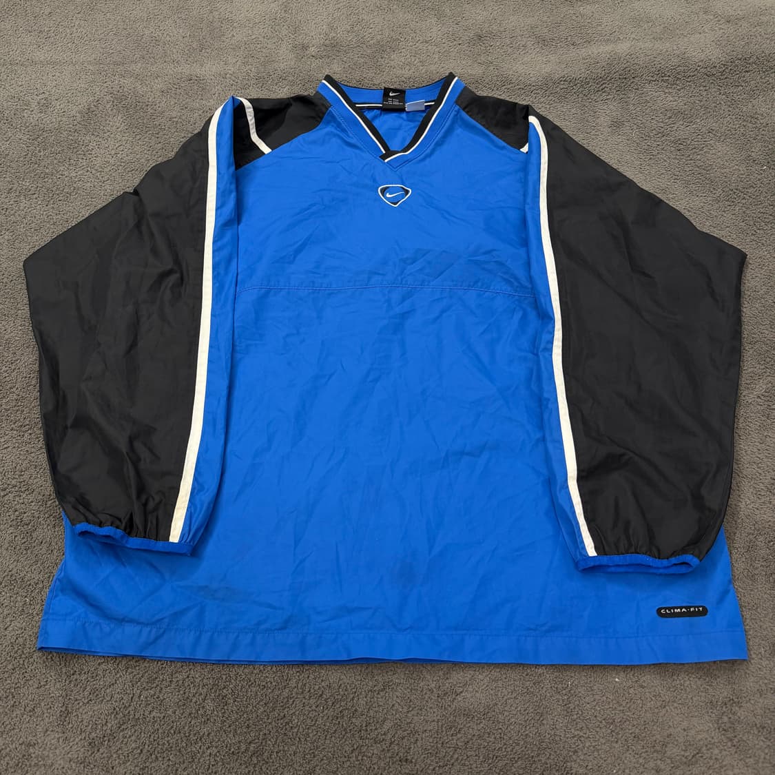 [ 정품/XL ] 나이키 스우시 올드스쿨 브이넥 바람막이 웜업 상품이미지3