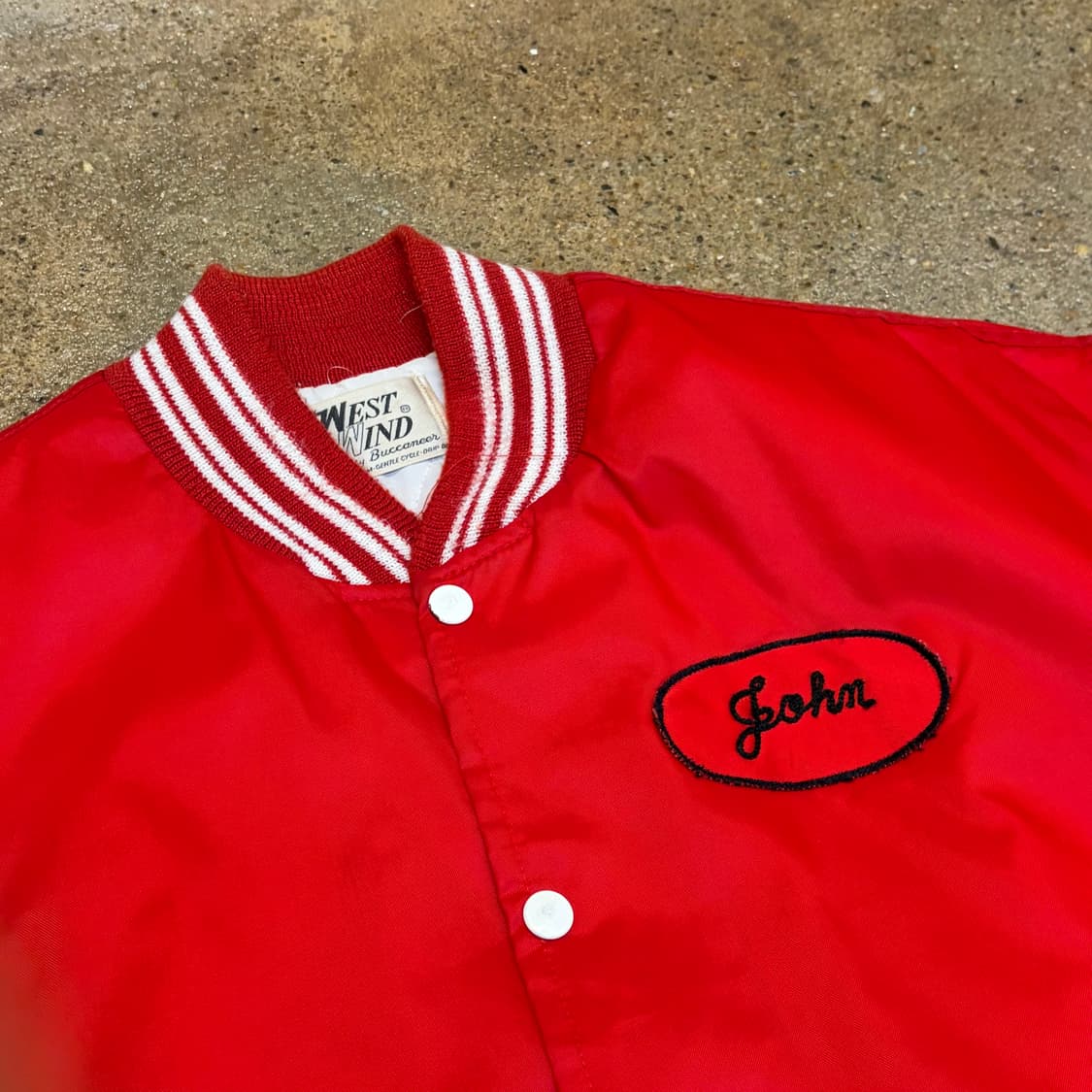 레어 90s 미국 빈티지 타이거 블루종 자켓 상품이미지8