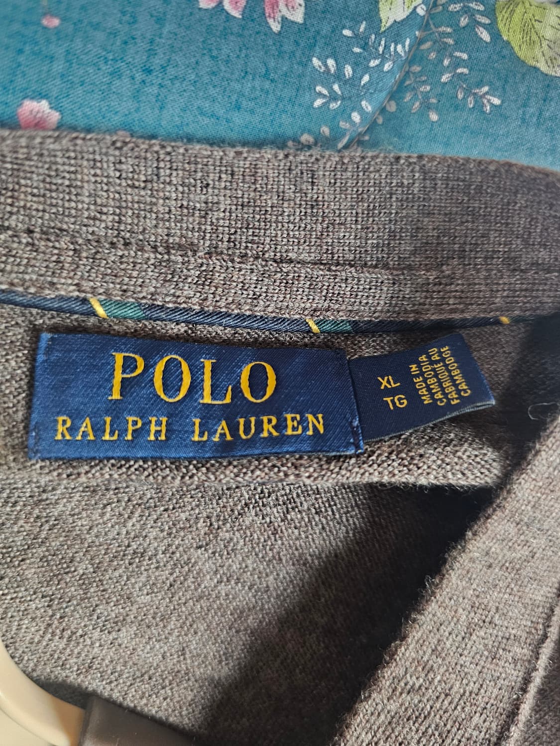 폴로랄프로렌 울가디건 XL 상품이미지2