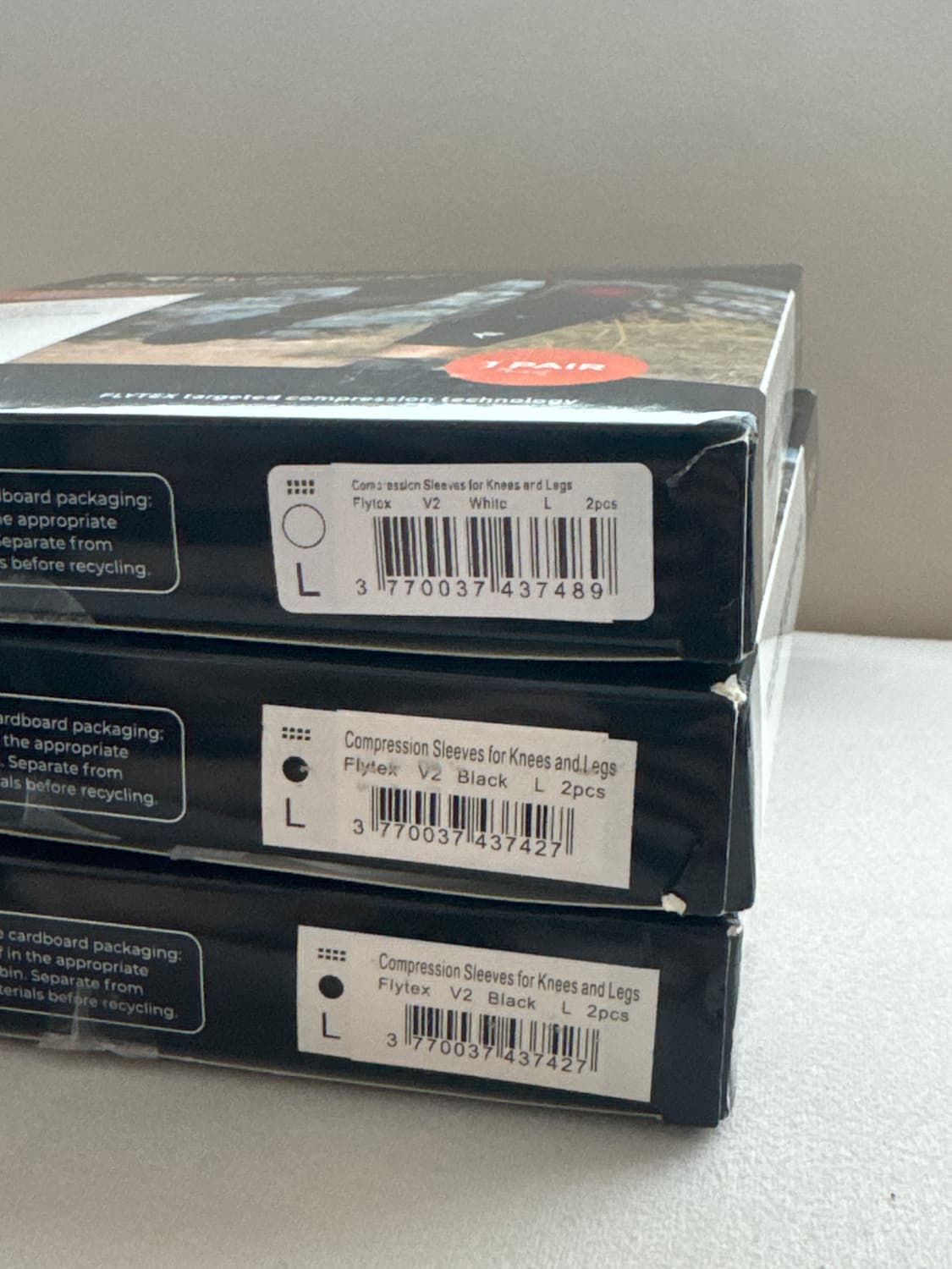 FLYTEX 압박 슬리브 V2 새상품 L(허벅지51cm~57cm) 레그  상품이미지2