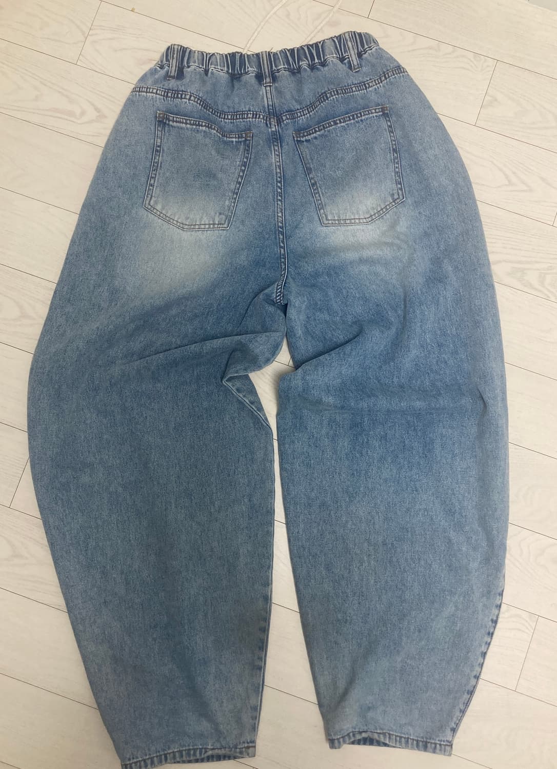 연청 데님 벌룬팬츠 상품이미지2