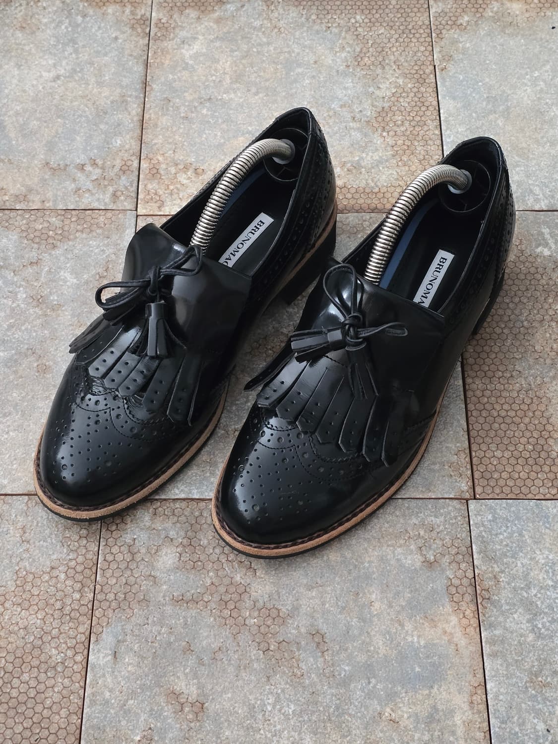 (245)브루노말리 태슬 로퍼 구두 상품이미지1