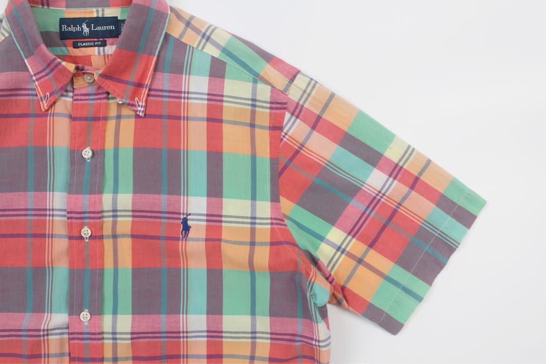 POLO RALPH LAUREN Check Shirt (Made In I 상품이미지4