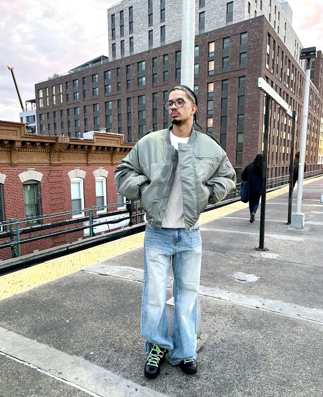 엔타이어스튜디오 봄버자켓 상품이미지4