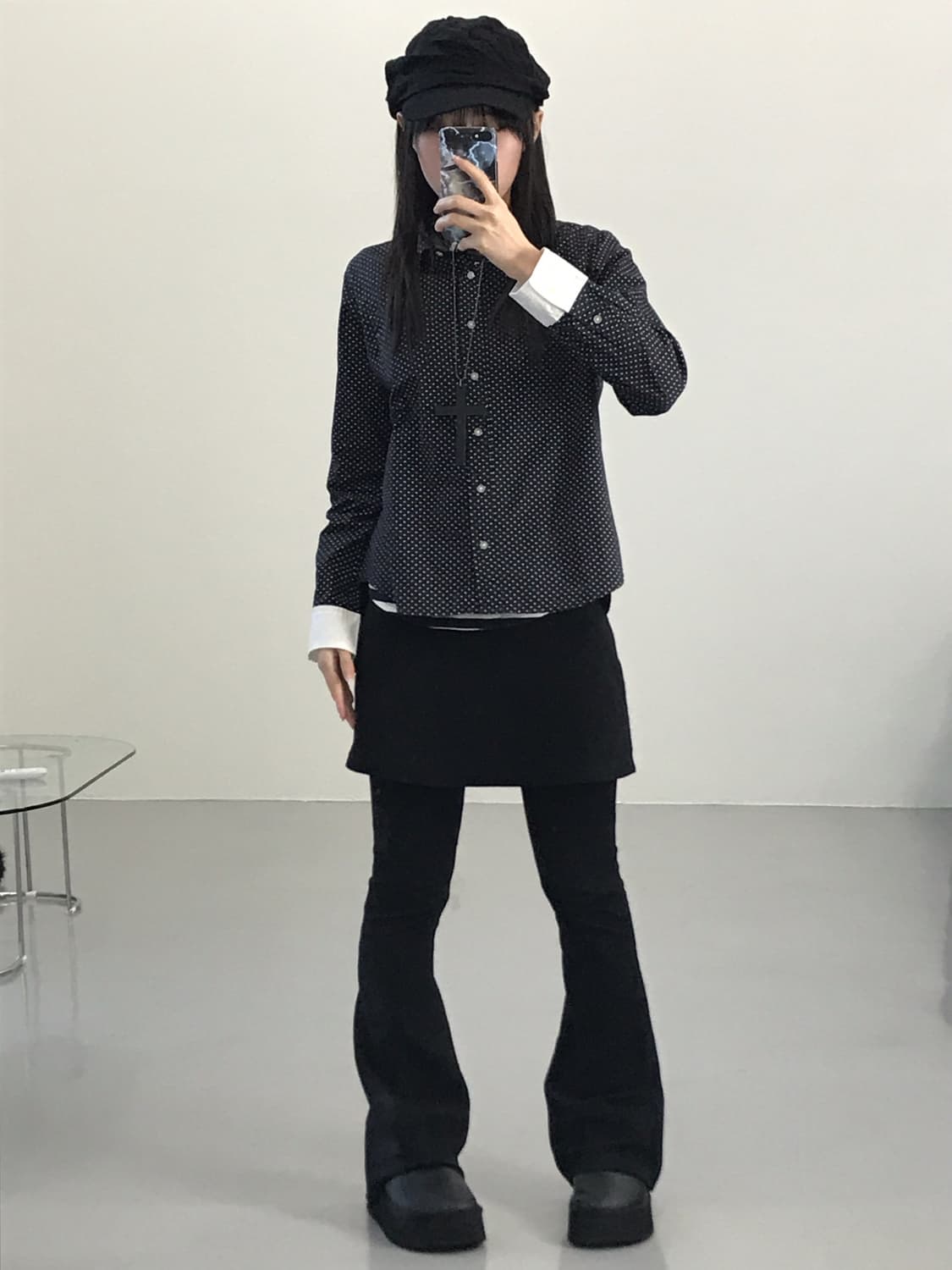 Blue Strive Dotted Shirts 상품이미지2
