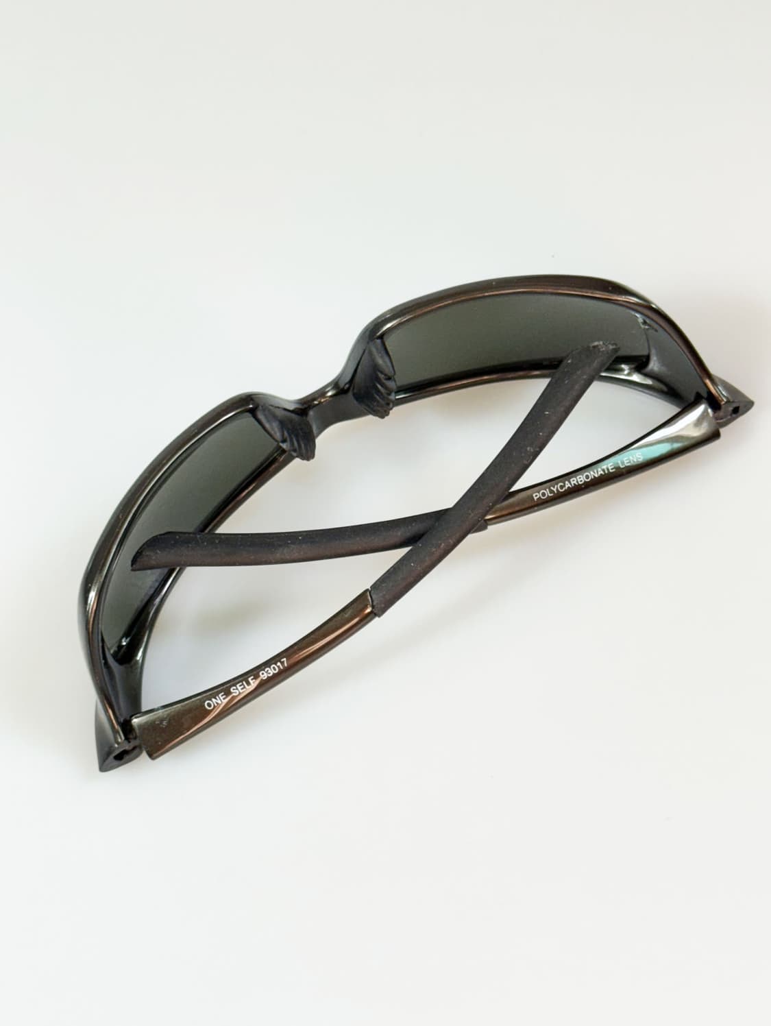 90s ONE SELF 스퀘어 랩 어라운드 스포티 빈티지 선글라스 상품이미지7