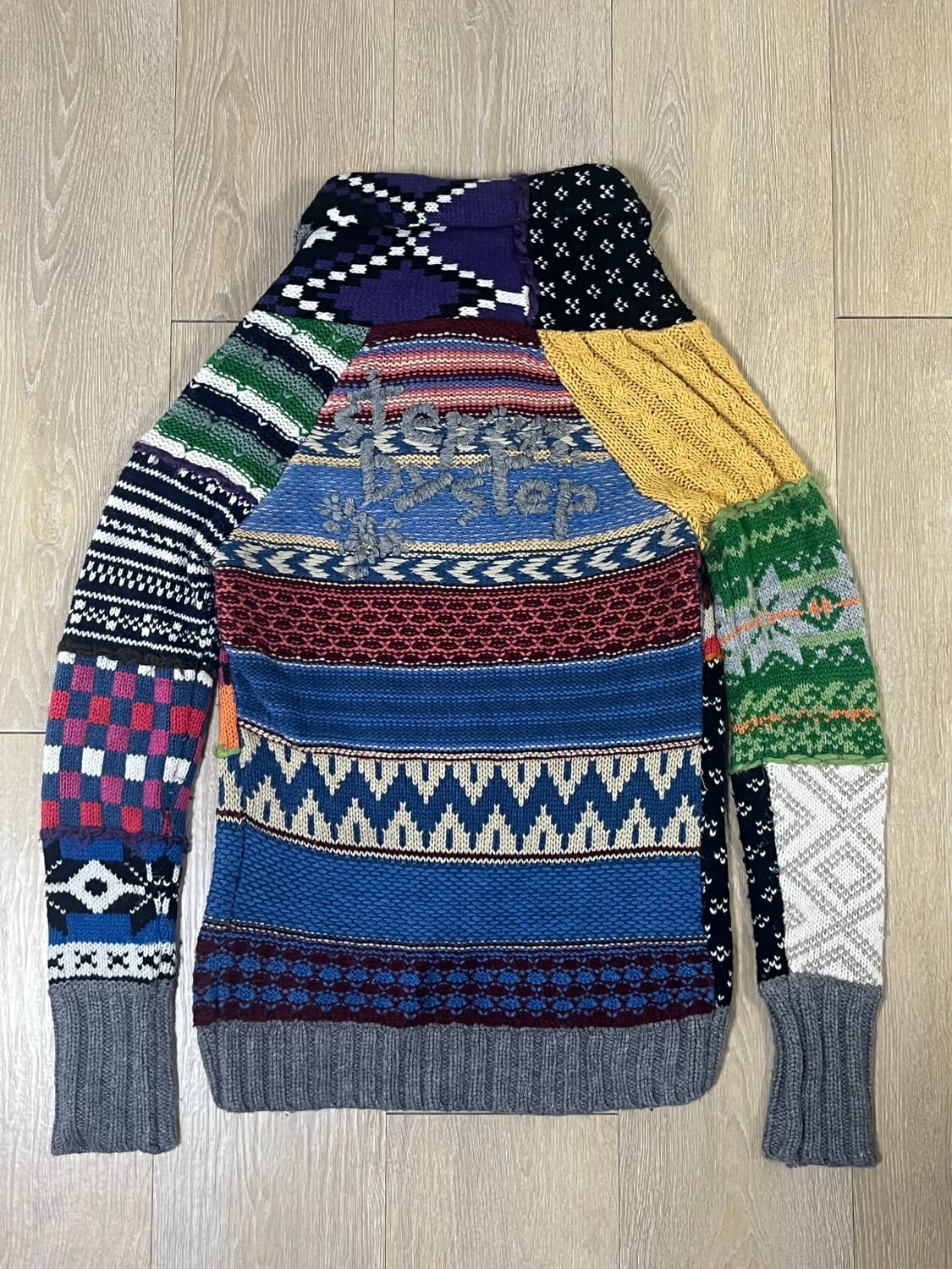 데시구알(Desigual) 패치워크 가디건 상품이미지5