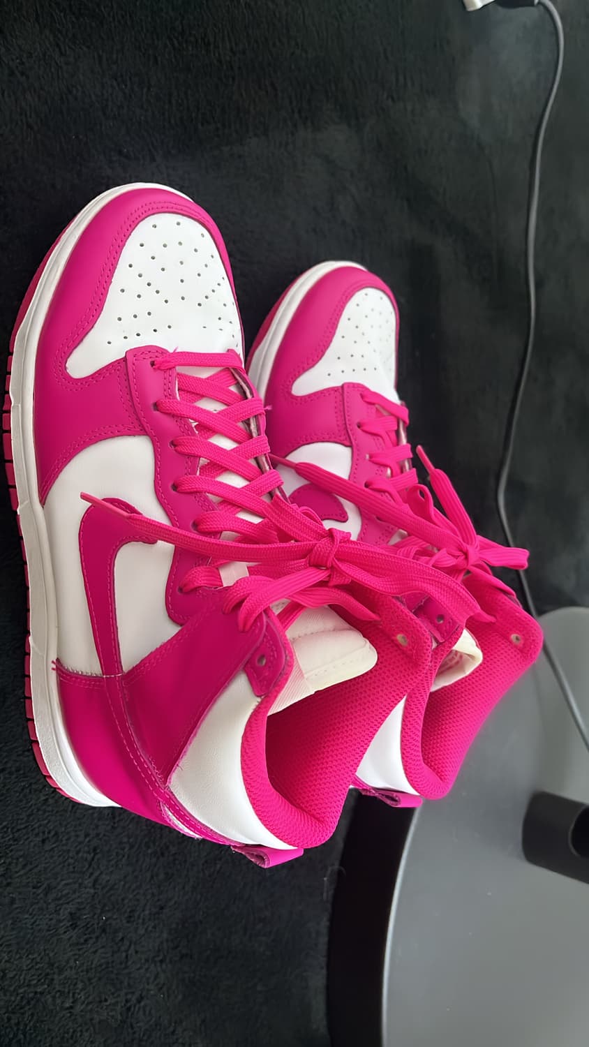 나이키 덩크 하이 핑크 프라임 240 상품이미지5