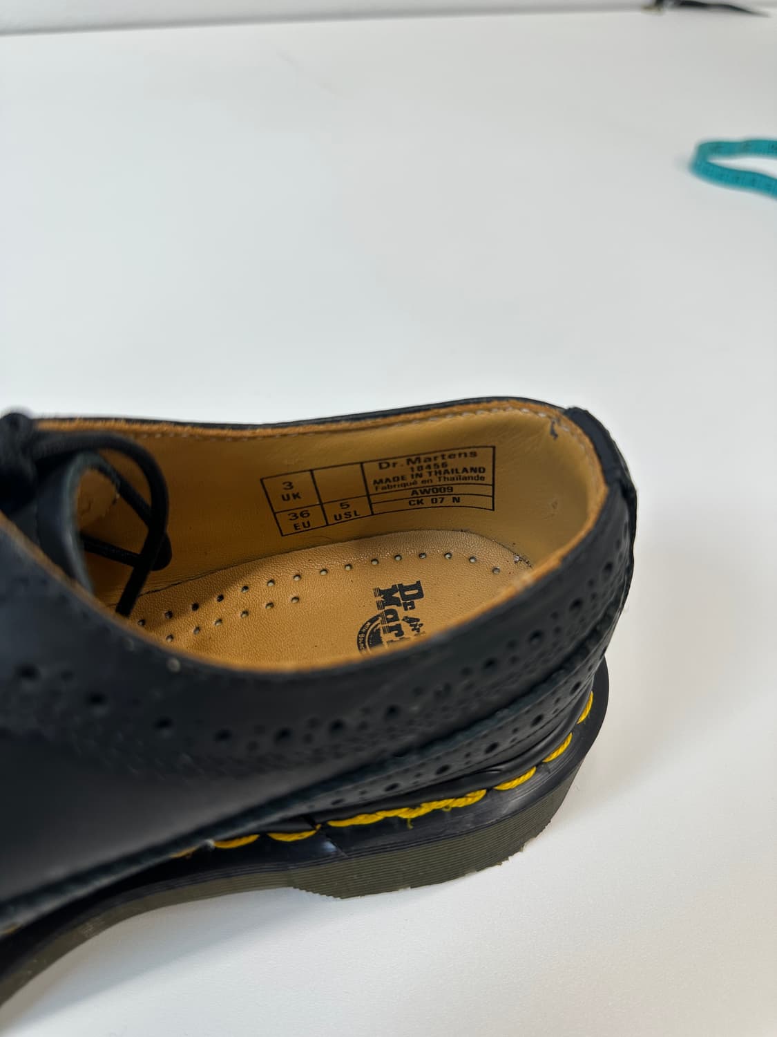 닥터마틴10456 블랙윙팁 220-230 상품이미지4