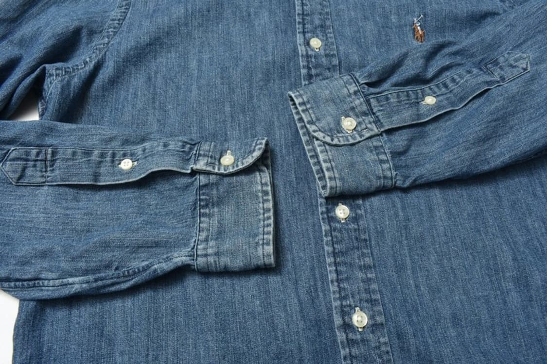 폴로 랄프로렌 데님 셔츠 청남방 M N1181 상품이미지4