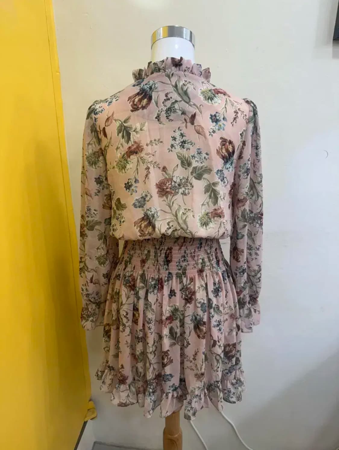 vtg 플라워 프릴 원피스  상품이미지4