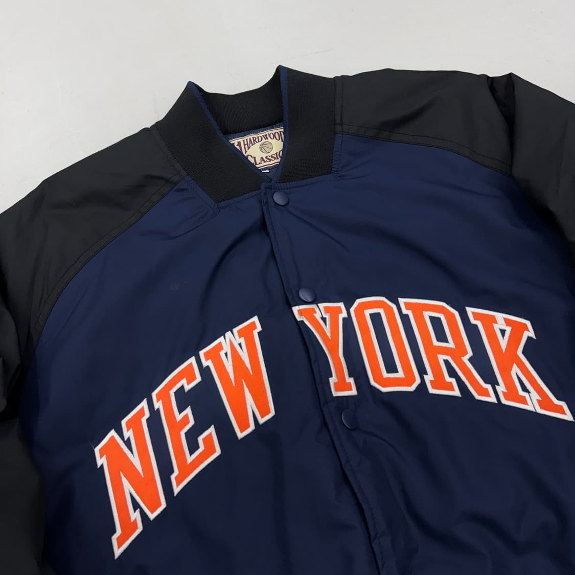 NBA 90s 뉴욕닉스 올드스쿨 바시티 점퍼 자켓 상품이미지3