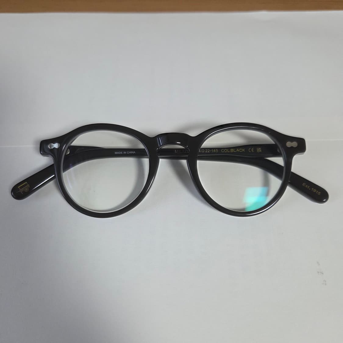 [44-22] 모스콧 밀첸 블랙 / moscot 보스턴 miltzen 상품이미지2