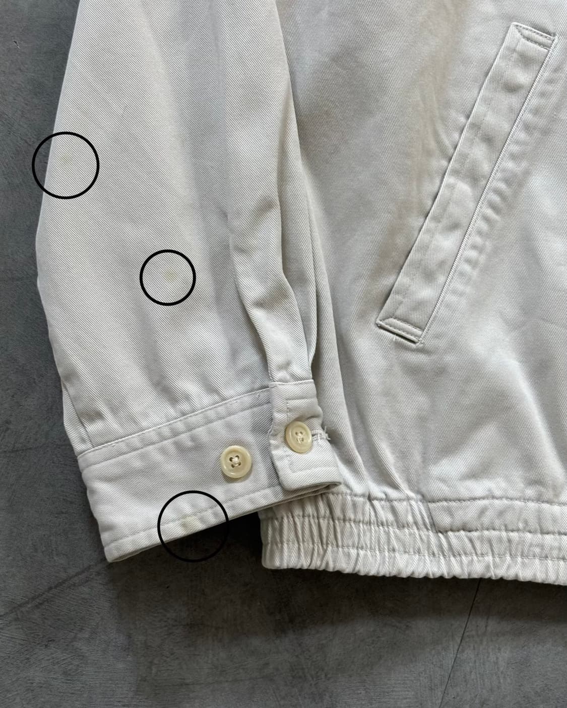 Polo 폴로 랄프로렌 연그레이컬러 코튼 헤링턴 자켓  상품이미지8