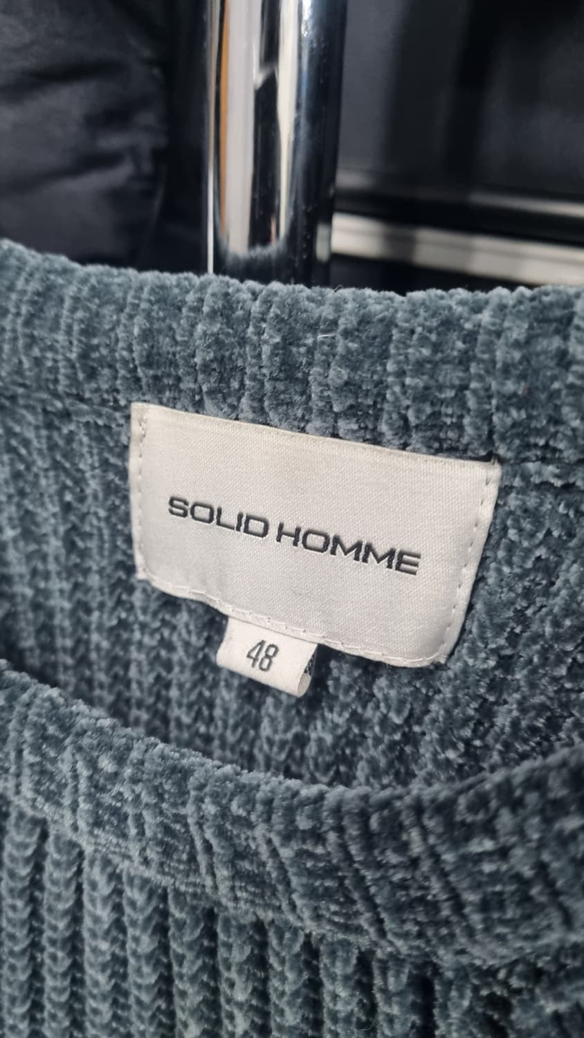 쏠리드옴므 우영미 100size(가슴반품53) 깔끔한 니트 상품이미지2