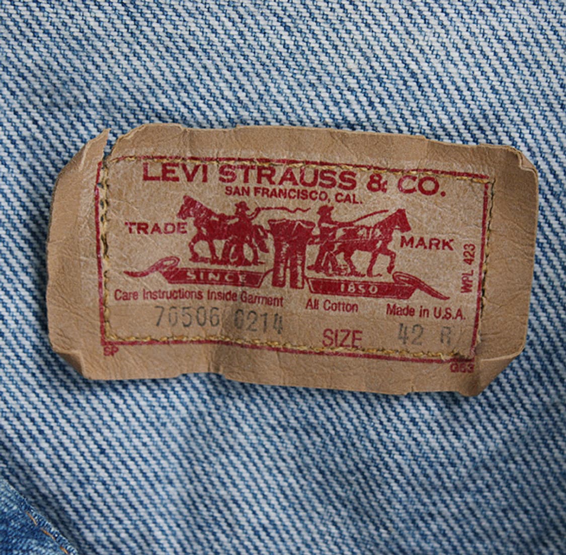 90's Levi's 70506-0214 _ Made in U.S.A. 상품이미지8
