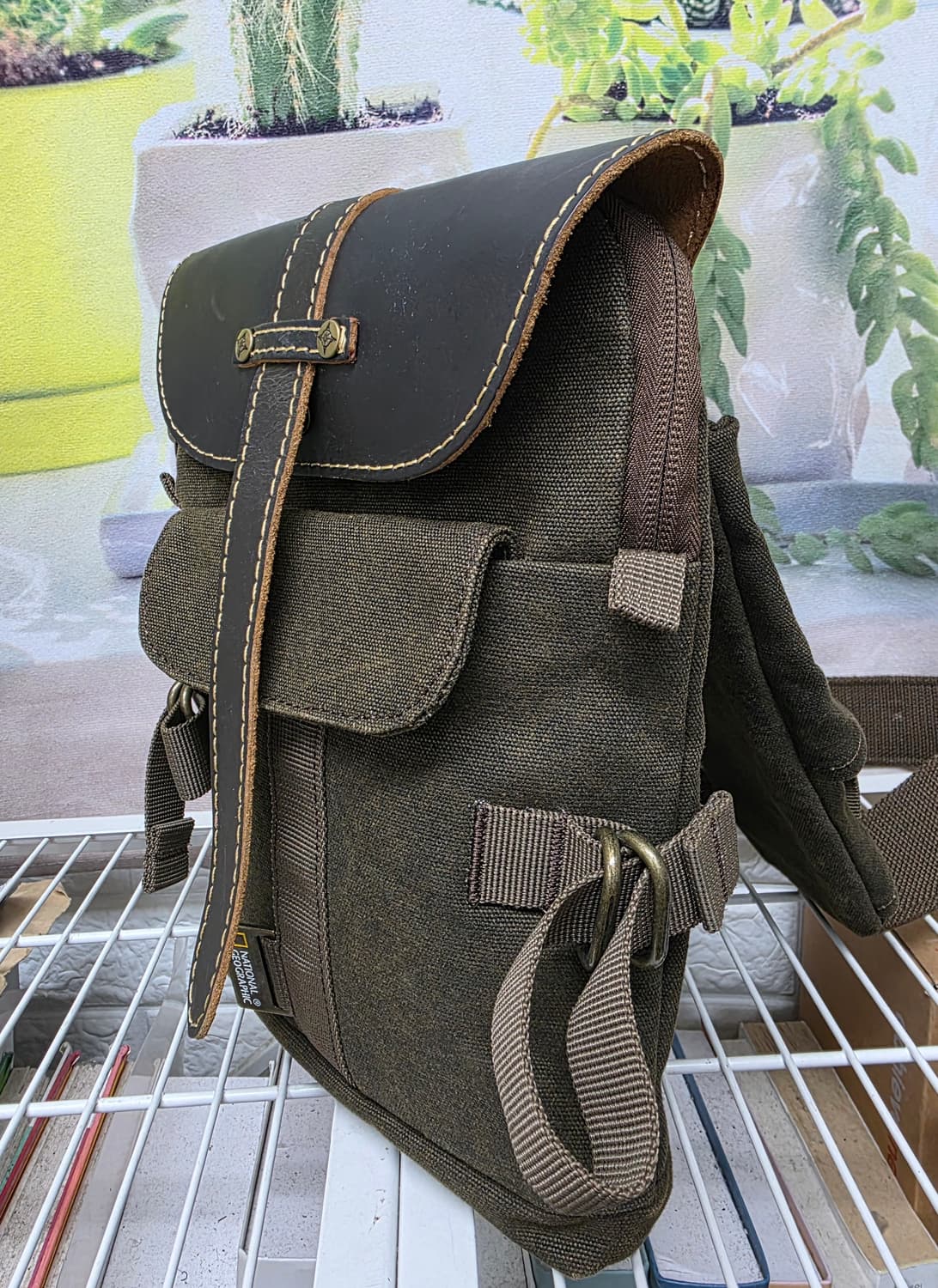 내셔널지오그래픽 스몰 슬링백 크로스백 캔버스백 BF31 상품이미지3