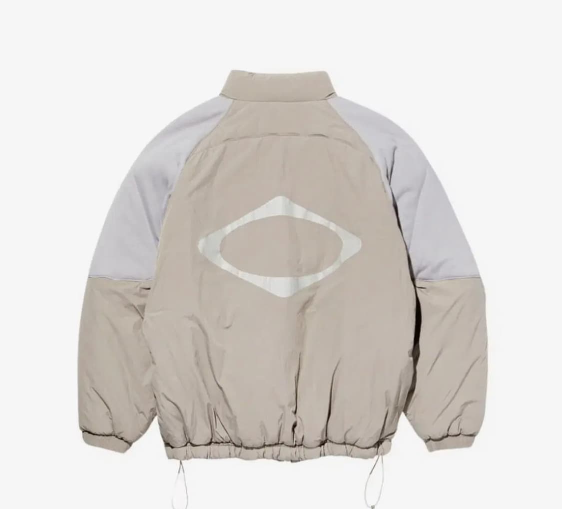 미스치프 롬버스 팀 다운 자켓 베이지  상품이미지2