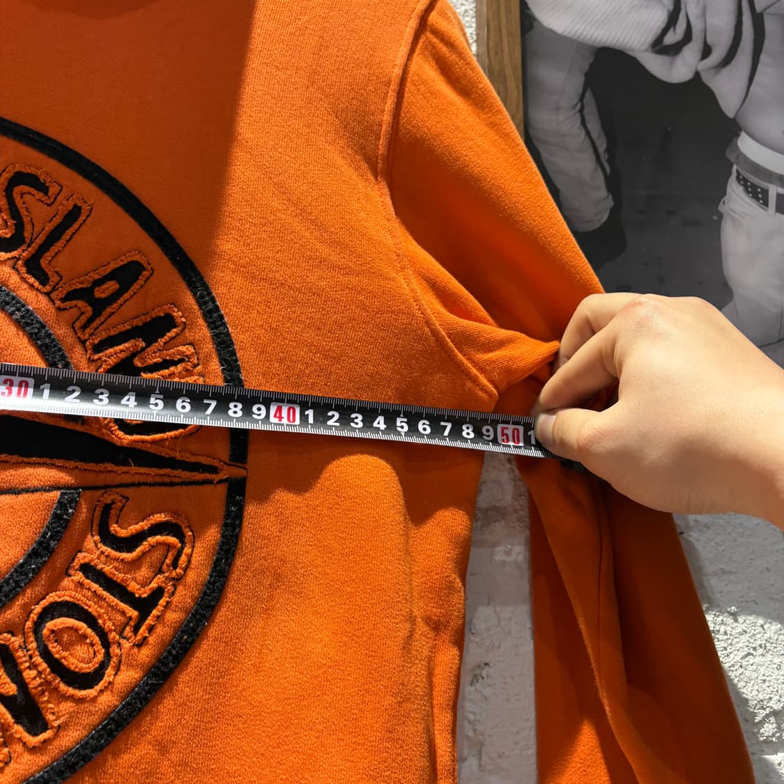 스톤아일랜드 빅로고 후디 상품이미지7