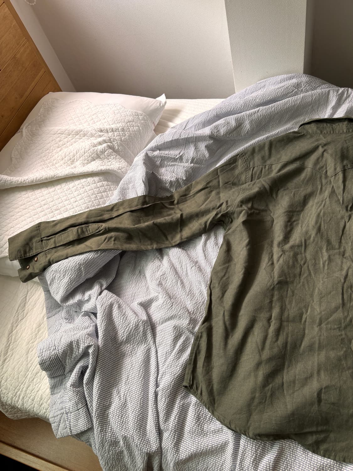 Levis Olive Western Shirt-웨스턴 디테일,빈티지무드 상품이미지7