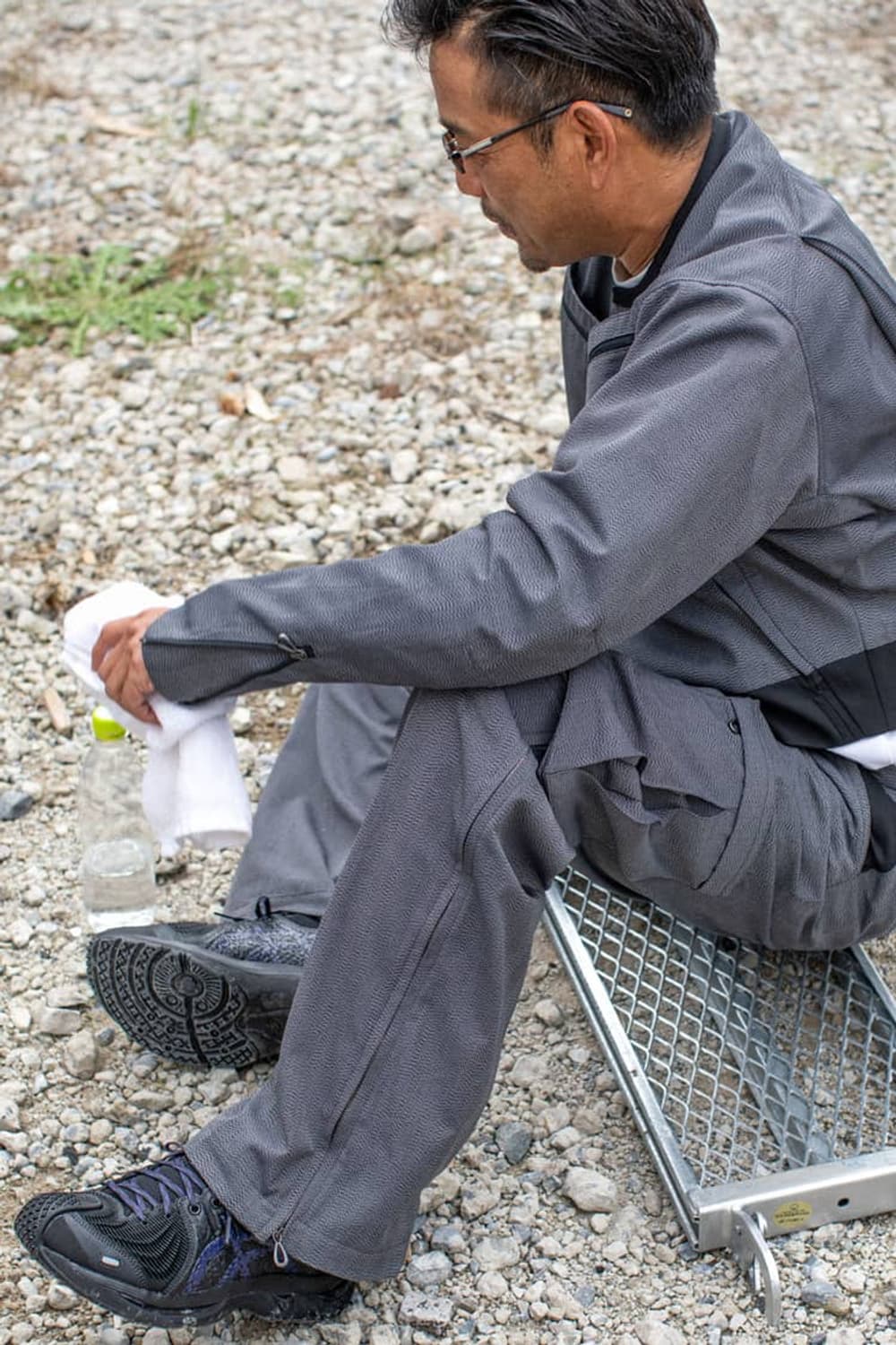 [280]아식스 x 키코 코스타디노브 젤 키릴 3 블랙 딥 블루 상품이미지3