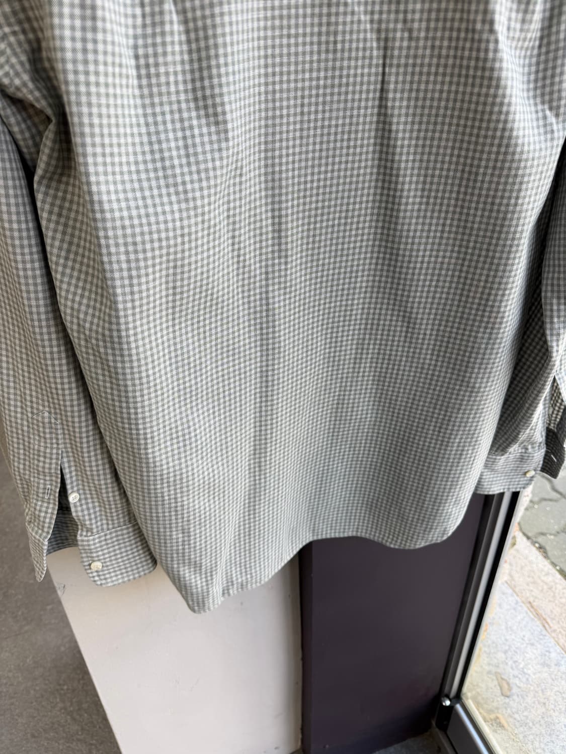 L/ 로로피아나 체크패턴 코튼 셔츠 상품이미지8