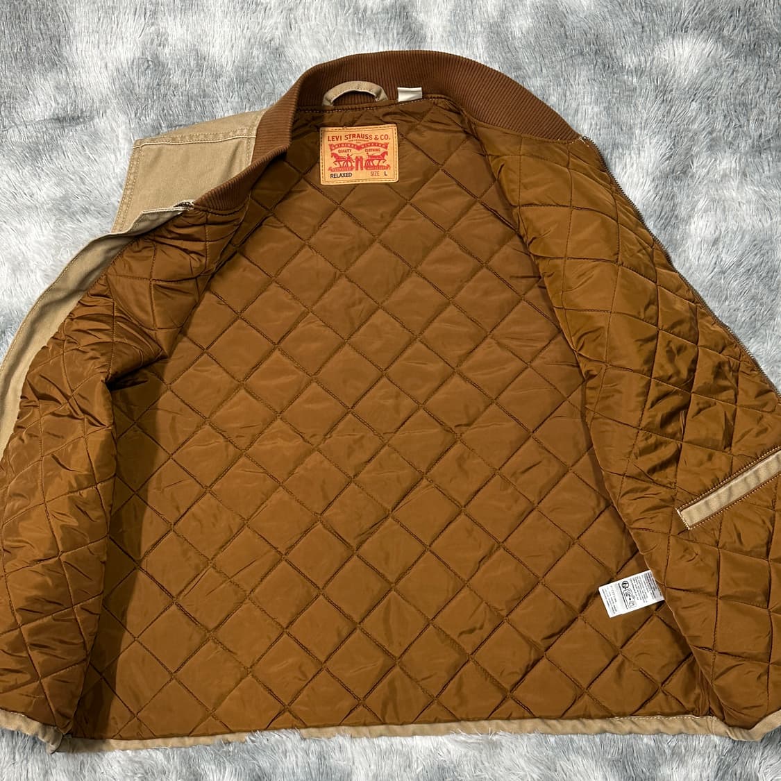 리바이스 워크 누빔 베스트 조끼 L 상품이미지5