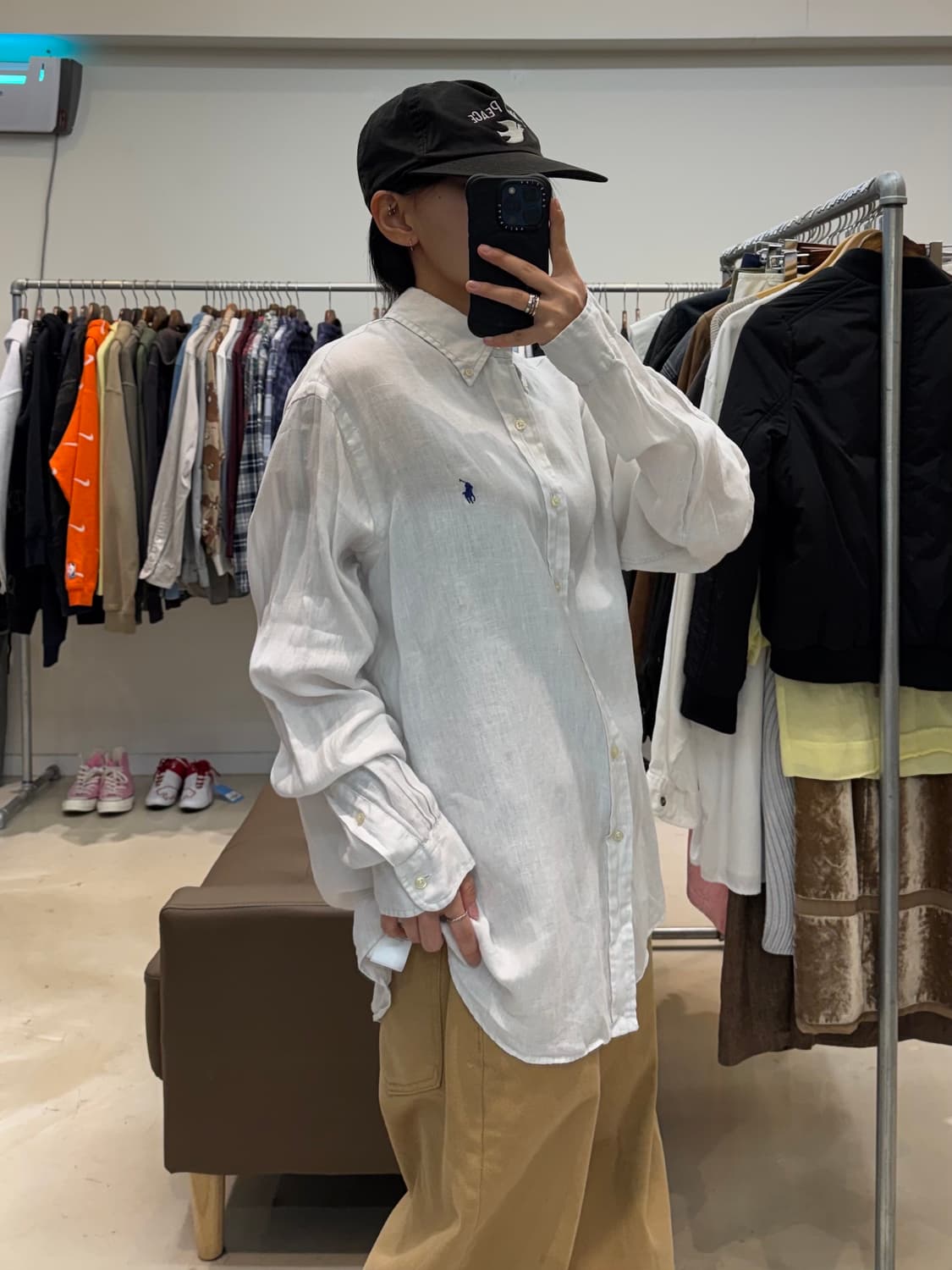 폴로 랄프로렌 린넨 셔츠 상품이미지5