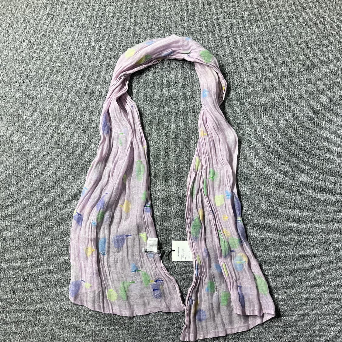 ISSEY MIYAKE 패턴 스카프 상품이미지3