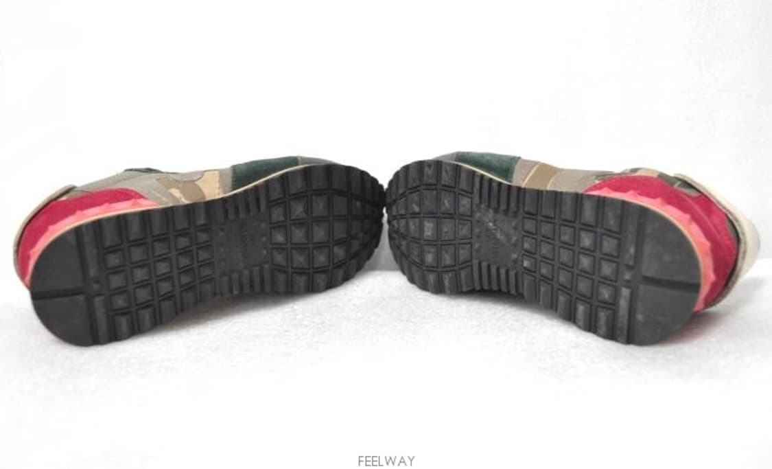 발렌티노/여성락스터디카모플라쥬스니커즈(사이즈240)정품 상품이미지6