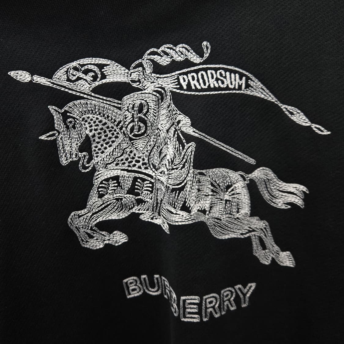 버버리 빅로고 후드 L 상품이미지3