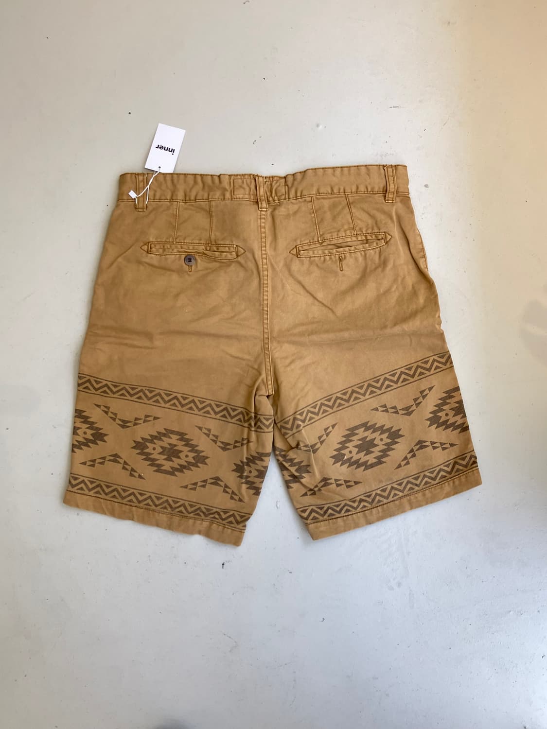 Pull&Bear 에스닉 패턴 치노 쇼츠 팬츠 32 상품이미지2