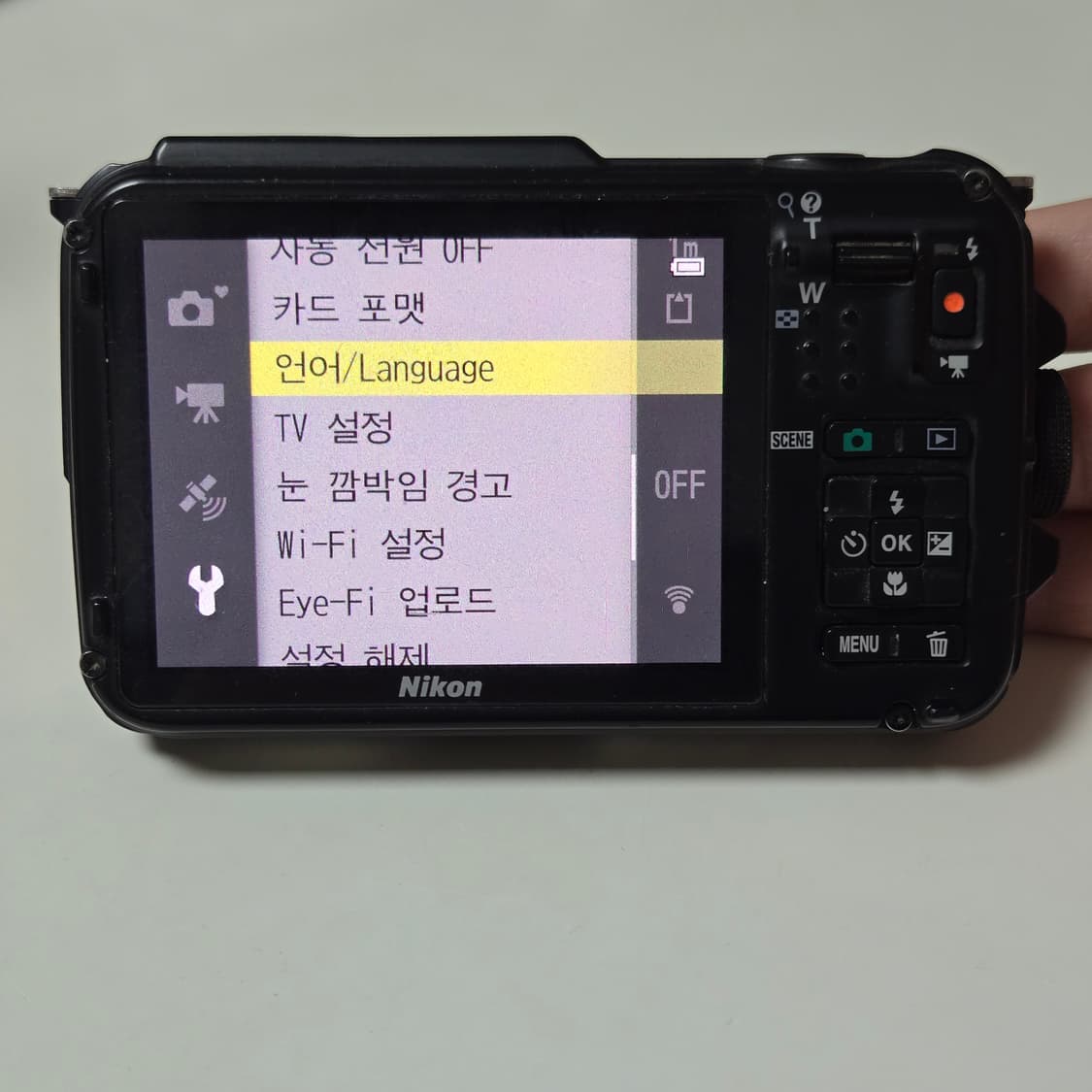 니콘 쿨픽스 AW110s 방수 카메라  상품이미지4