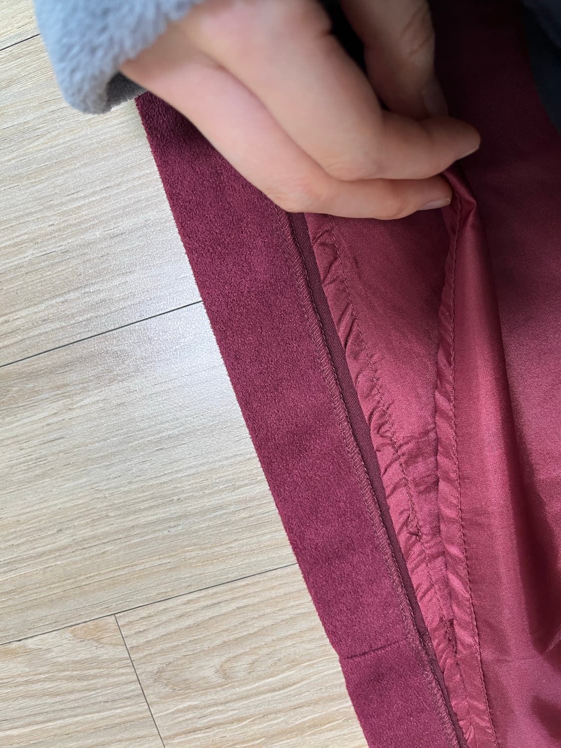 (새상품) 미쏘 스웨이드 뷔스티에 원피스 상품이미지3