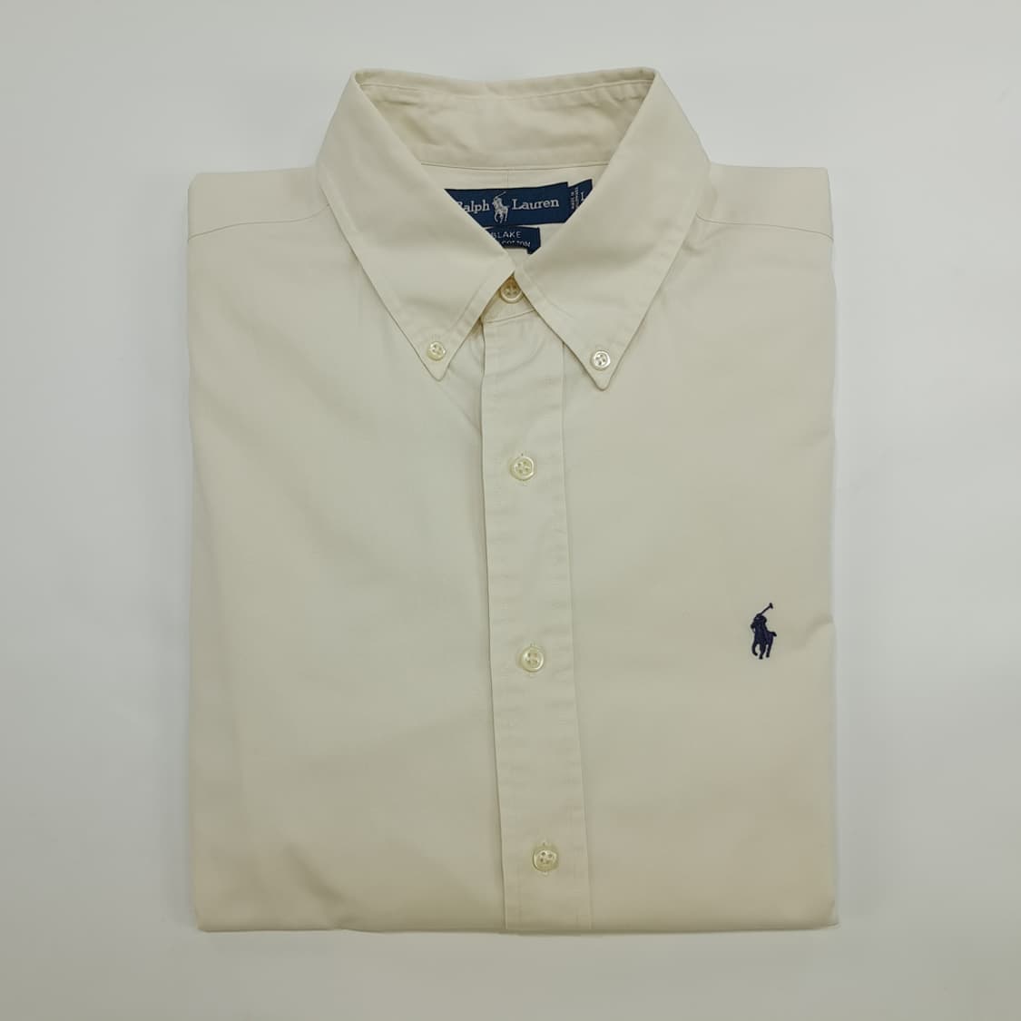 CN229 L 폴로 랄프로렌 골든 내츄럴 화이트 긴팔 셔츠 남방 상품이미지8