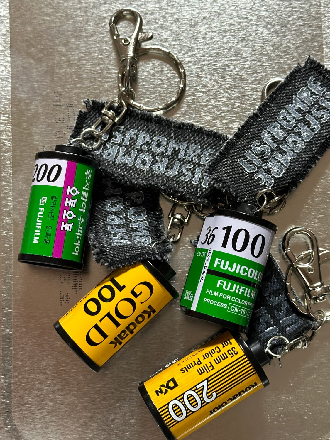 어스프롬리 업사이클 빈티지 필름매거진 키링[후지필름] 상품이미지4
