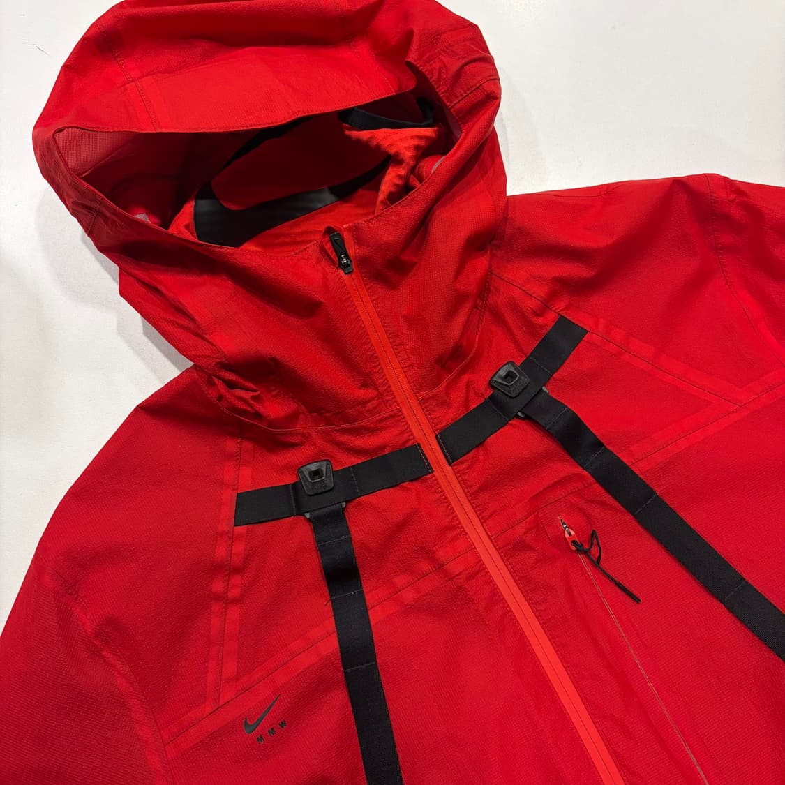 [M] 나이키 MMW 매튜 레드 후드 바람막이 자켓 D408 상품이미지3