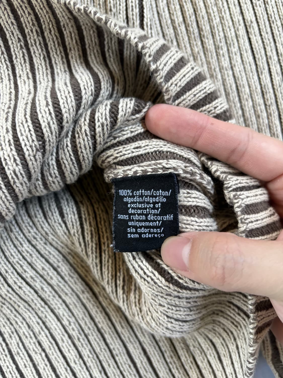 캘빈클라인 빈티지 니트 집업 상품이미지5