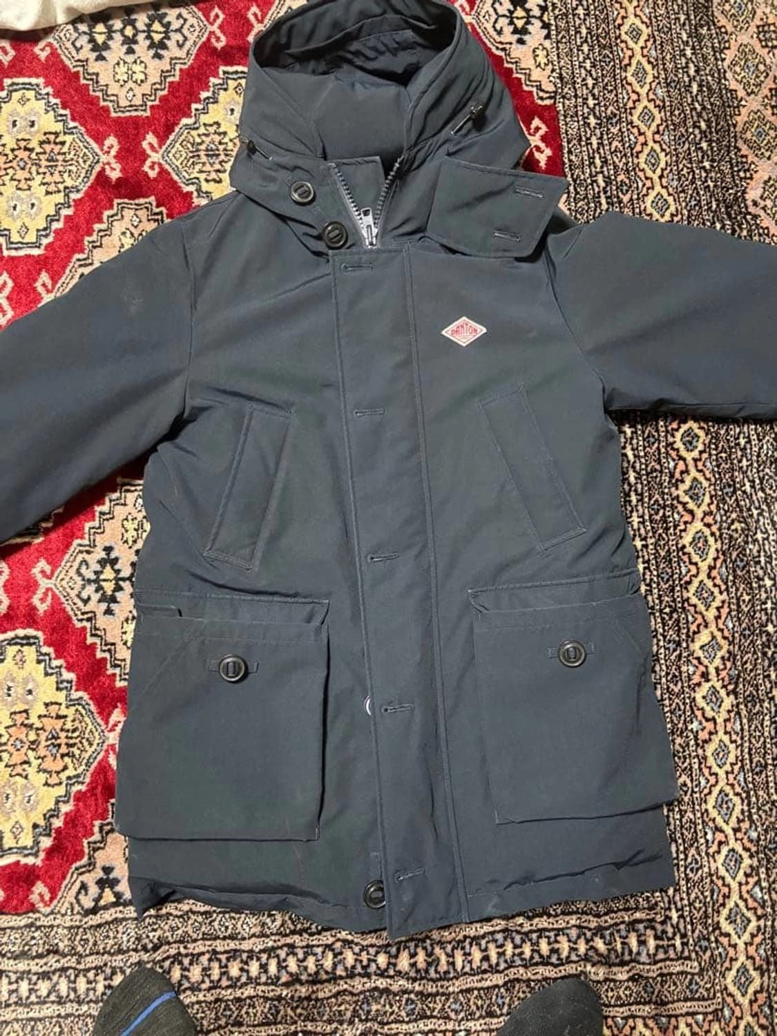 단톤 네이비 다운 파카 상품이미지1