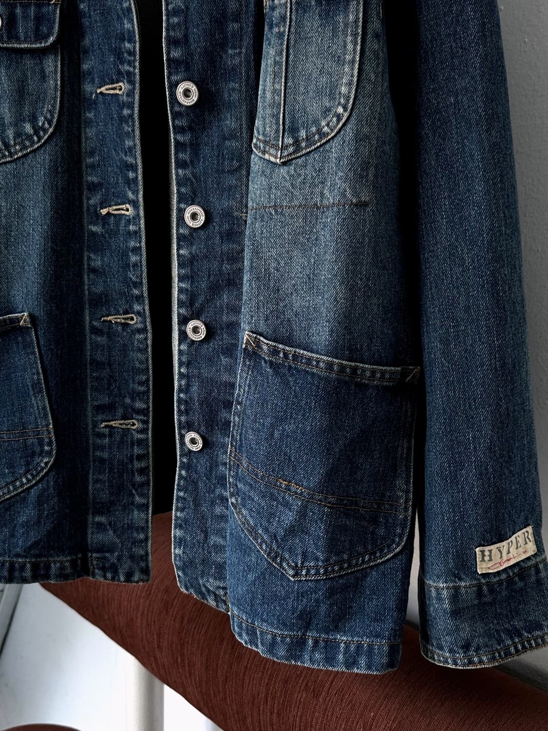 Heavy denim chore jacket 상품이미지7