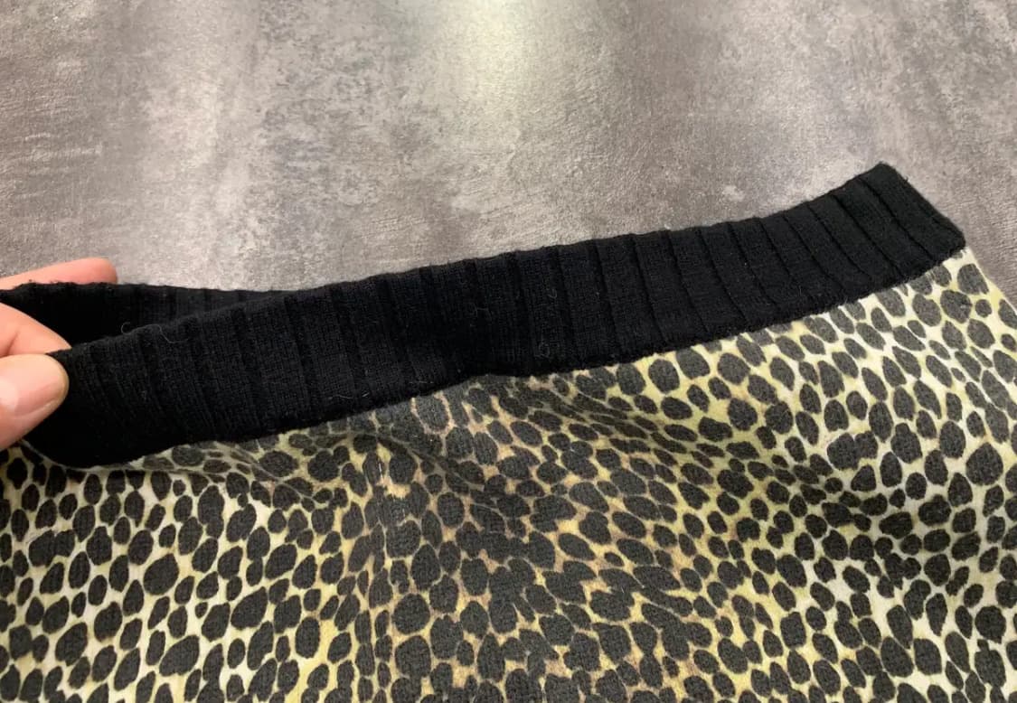 D&G by 돌체앤가바나 레오파티드 미디스커트(S 사이즈) 상품이미지6