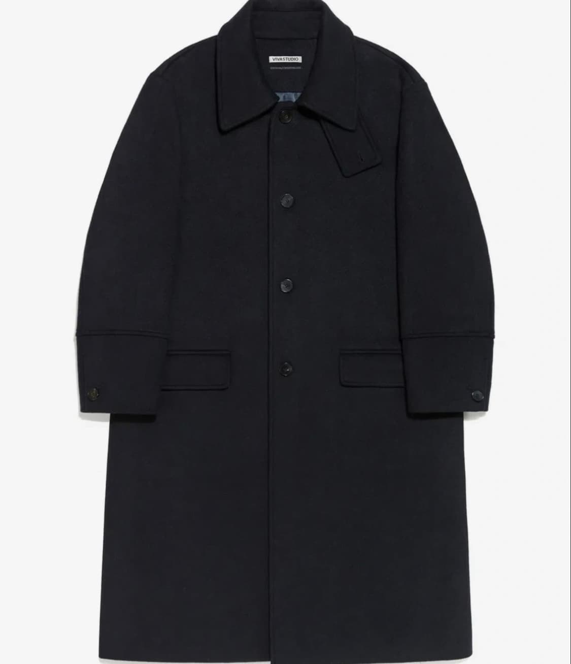 비바스튜디오 SOUTEIN COLLAR COAT 발마칸 코트 L사이즈 상품이미지1