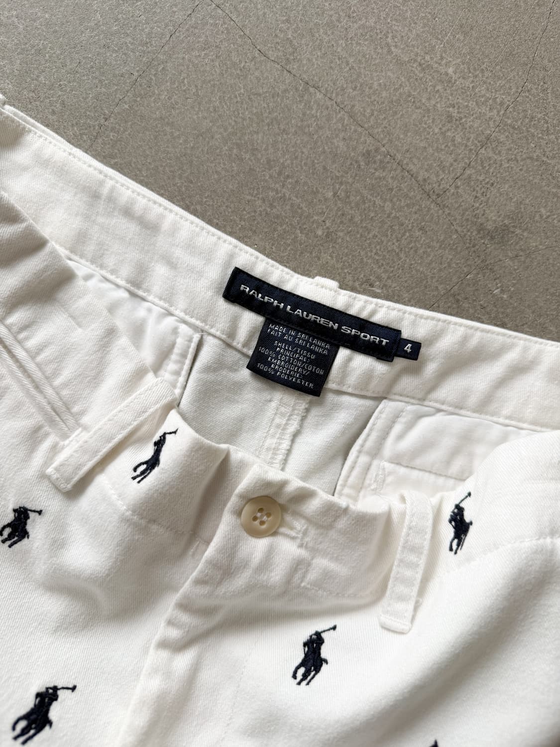 Ralph Lauren Pony Embroidery Shorts  상품이미지4