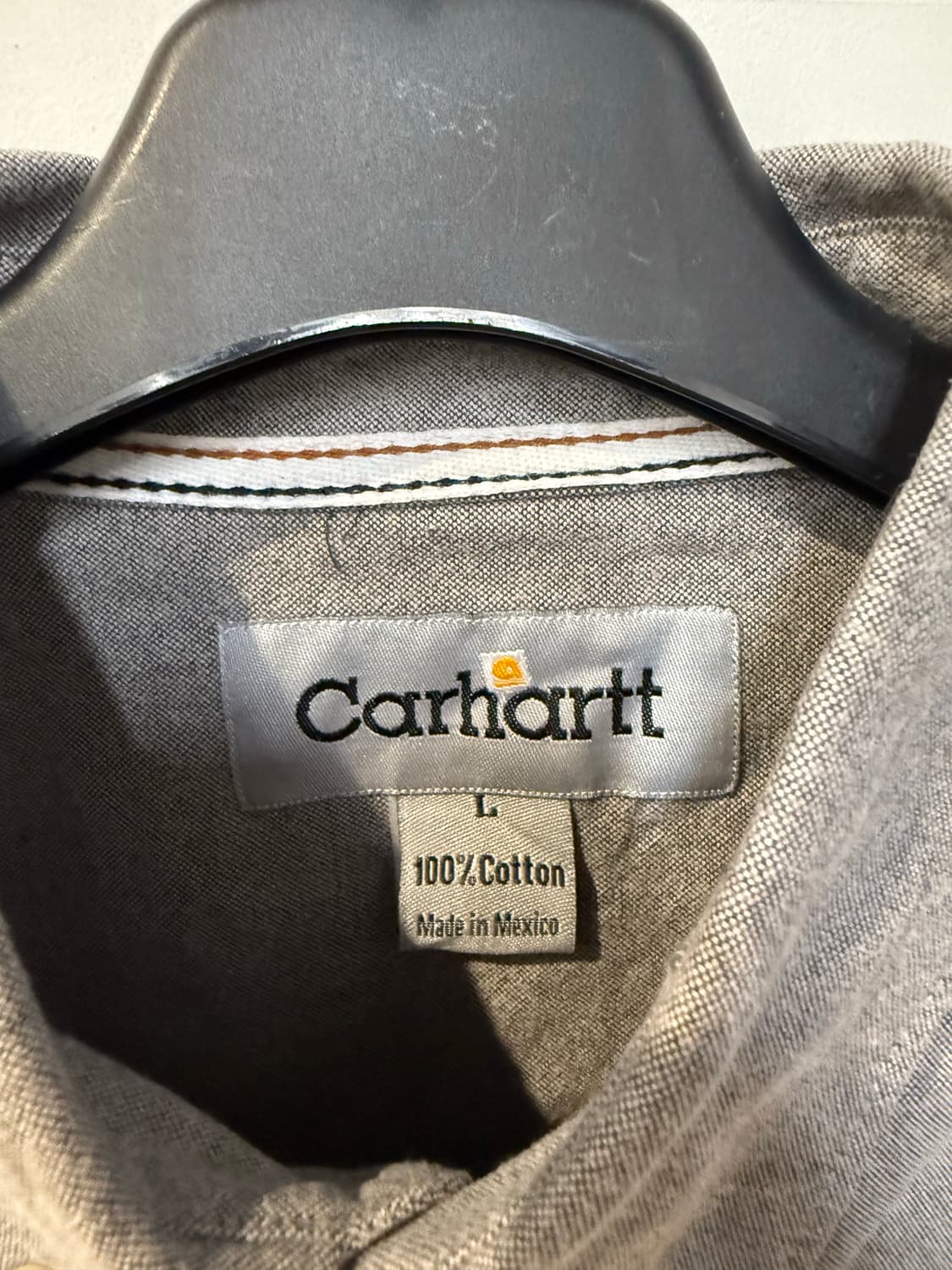 칼하트 그레이 긴팔셔츠 상품이미지3