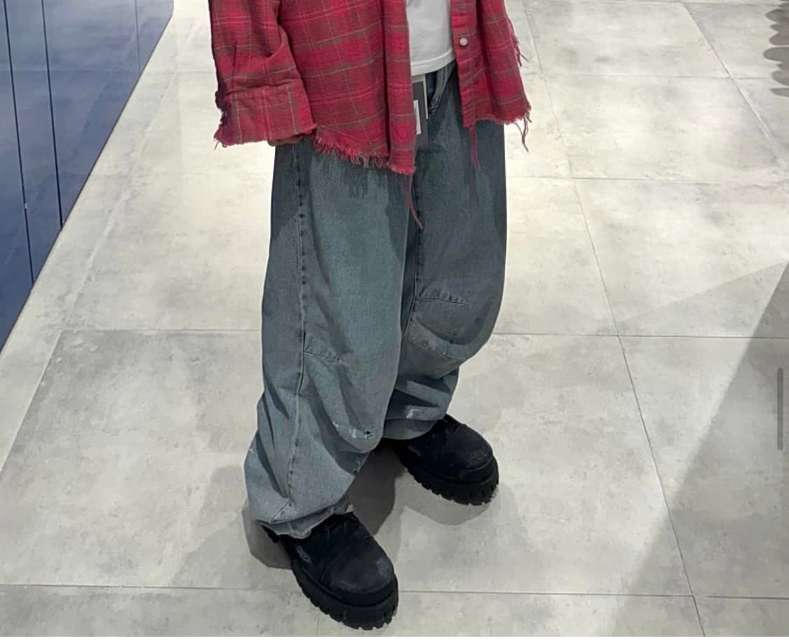 마더스파더 24fw 다트데님팬츠 4 상품이미지9