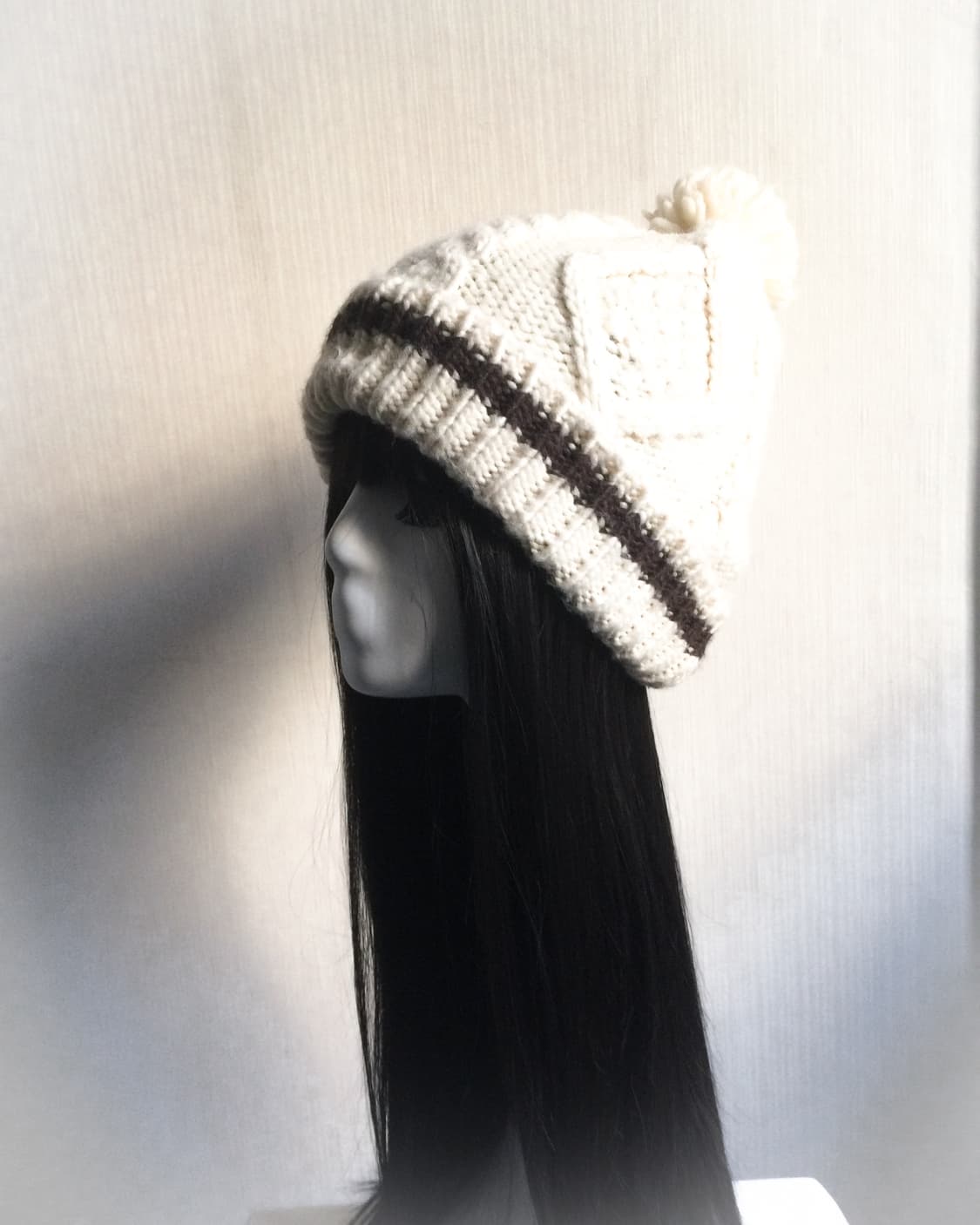 Pom knit beanie 상품이미지2
