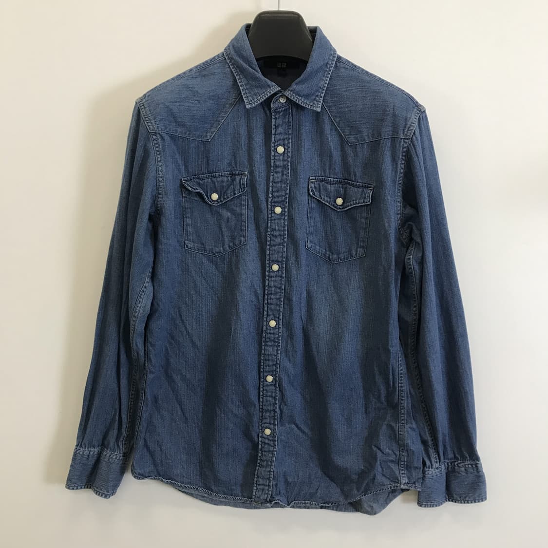 유니클로 웨스턴 데님셔츠 스냅단추 [L] 상품이미지1