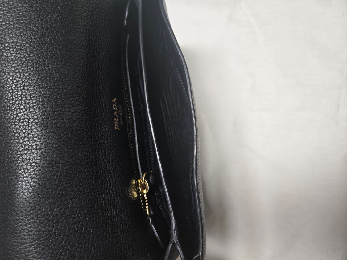 (정품)프라다 블랙 크로스백 개런티카드 상품이미지7